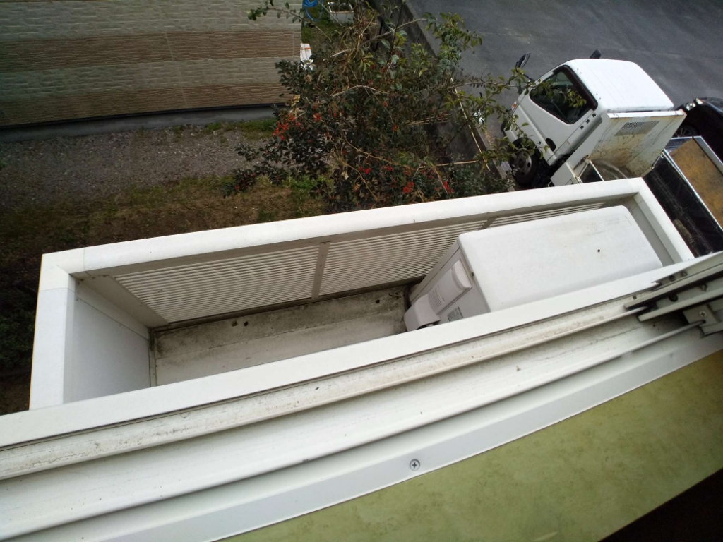 12/24 バルコニー