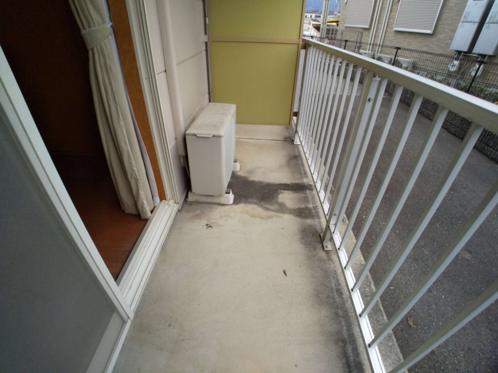 12/21 バルコニー