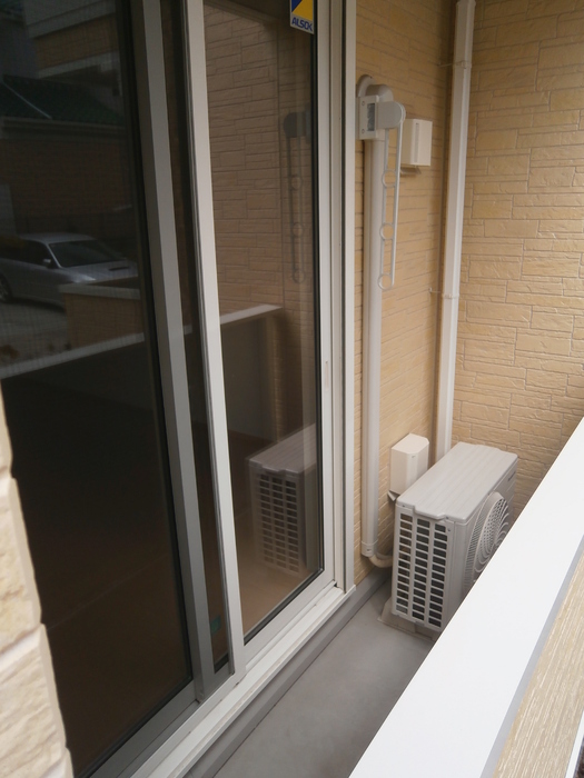 12/24 バルコニー