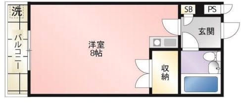 ハイツホワイトヘロンの間取り