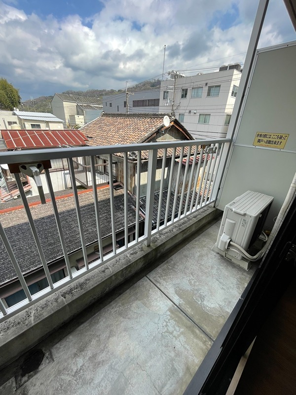 12/25 バルコニー