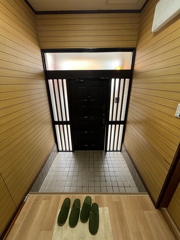 8/30 玄関