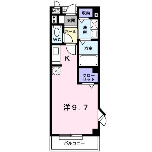 リフレ東百舌鳥B棟の間取り
