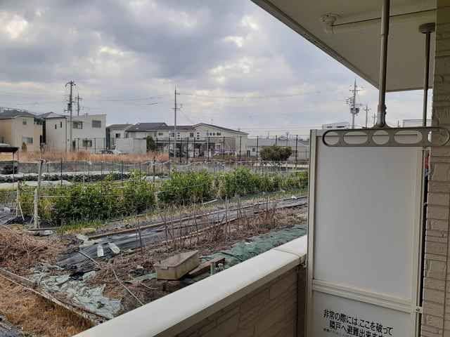 10/25 バルコニー