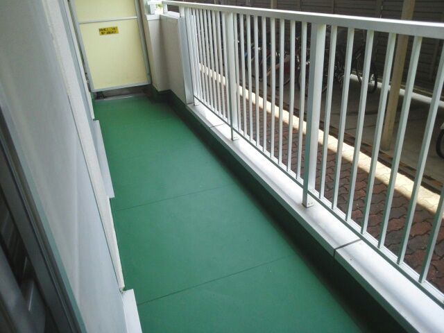 12/25 バルコニー