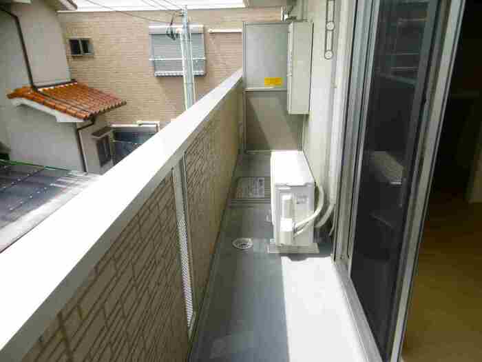 12/24 バルコニー