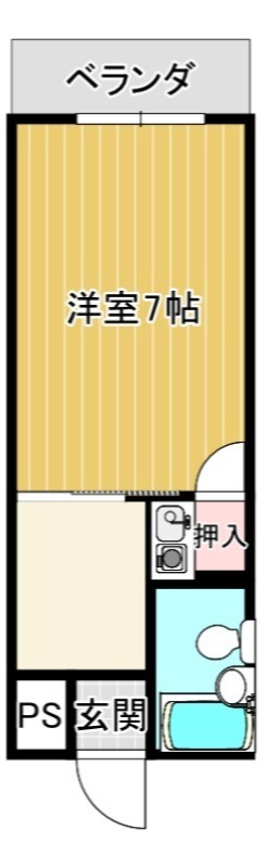 コーポパサージュの間取り