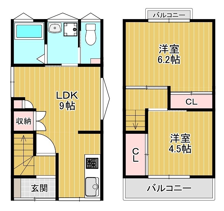 Little houseの間取り