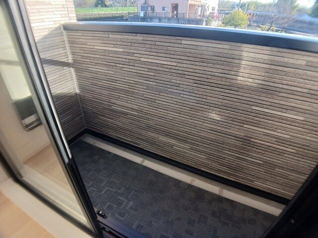 12/24 バルコニー