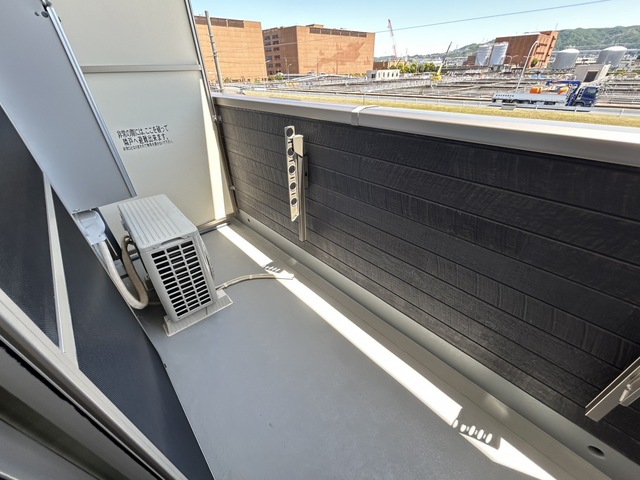 12/22 バルコニー