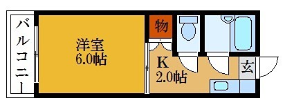 ロータリーマンション出口の間取り