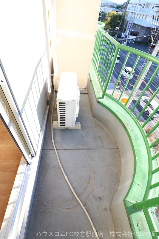 10/18 バルコニー