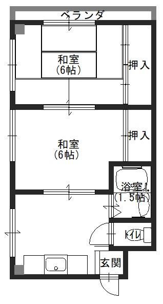 グリーンハイツの間取り