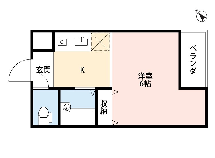 メルシー幸IIの間取り
