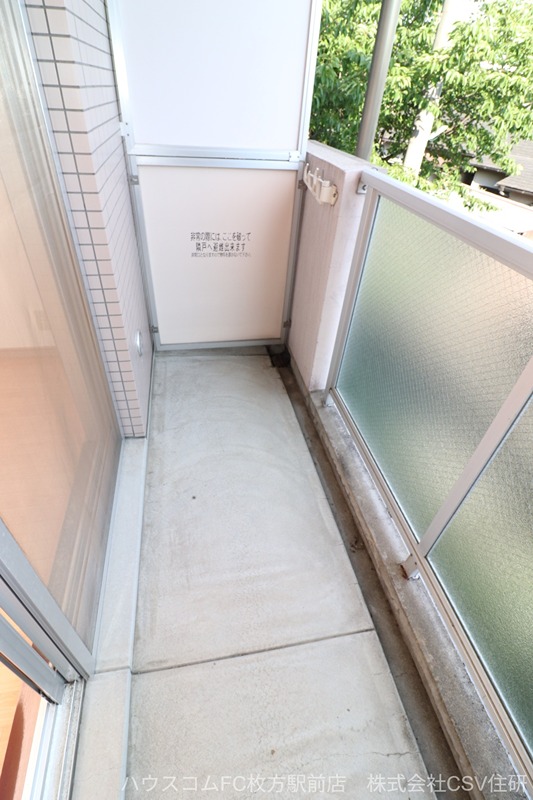 12/18 バルコニー