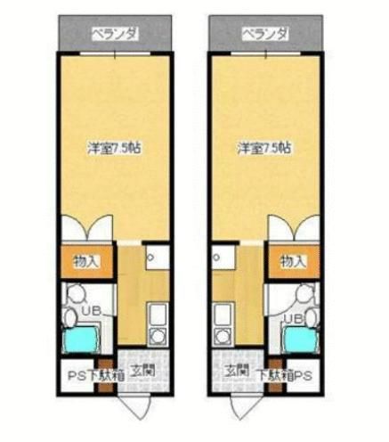 アークハイツの間取り