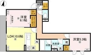 D-residence枚方上之町の間取り