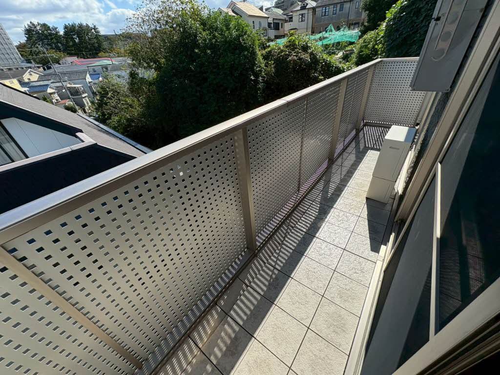 11/18 バルコニー