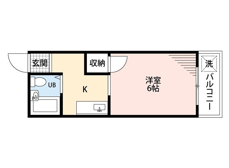 パークサイドやなぎの間取り