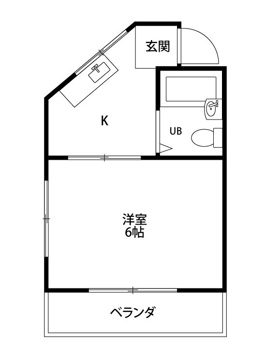 レインボーコアIIの間取り