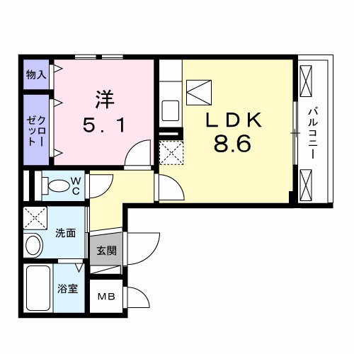 グラシオッソの間取り