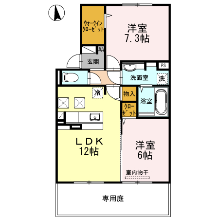 スクウェア街の間取り