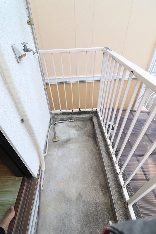 12/16 バルコニー