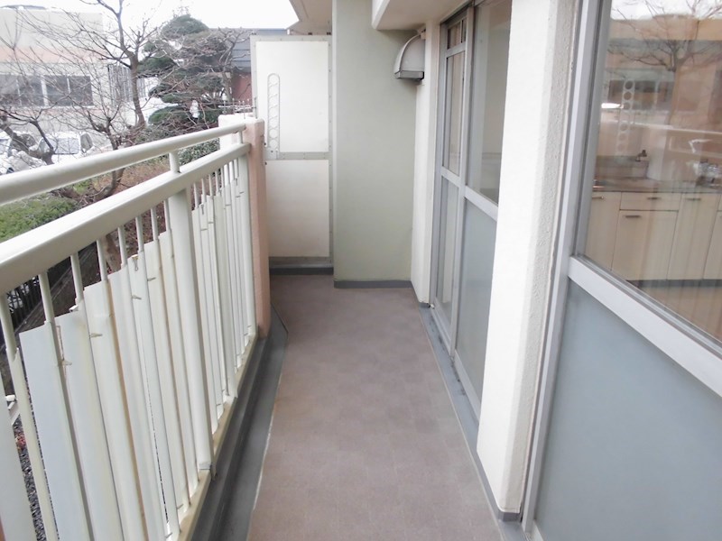 12/30 バルコニー