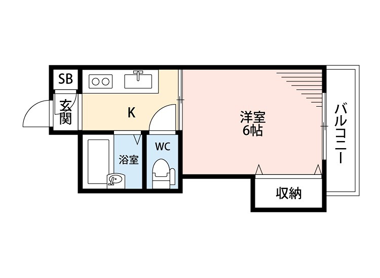 ハイツパドレの間取り