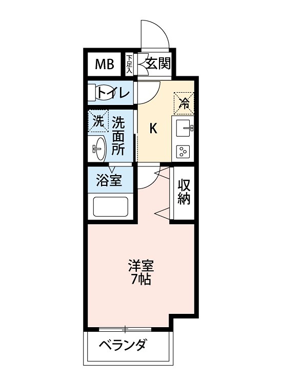 アンリシールIIIの間取り