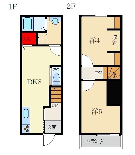 グリーンハイツの間取り