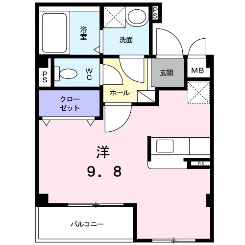 プリマベーラくずはの間取り