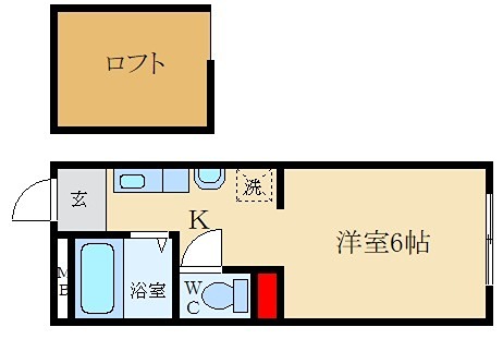デイジーコート牧野の間取り