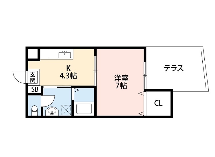 ピコットVの間取り