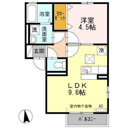 リヴェール メゾンの間取り