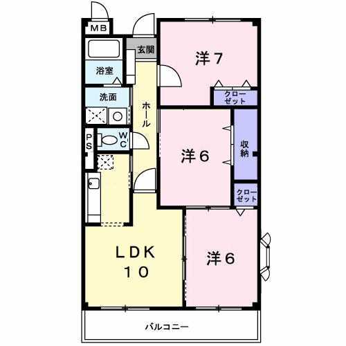 パークウインドの間取り