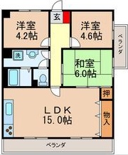 サンヒルズスギモトIIの間取り