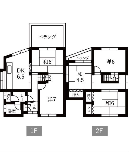 星丘林貸家の間取り