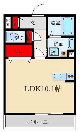 アールコート枚方東田宮の間取り