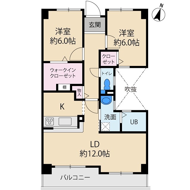 リシャールコートの間取り
