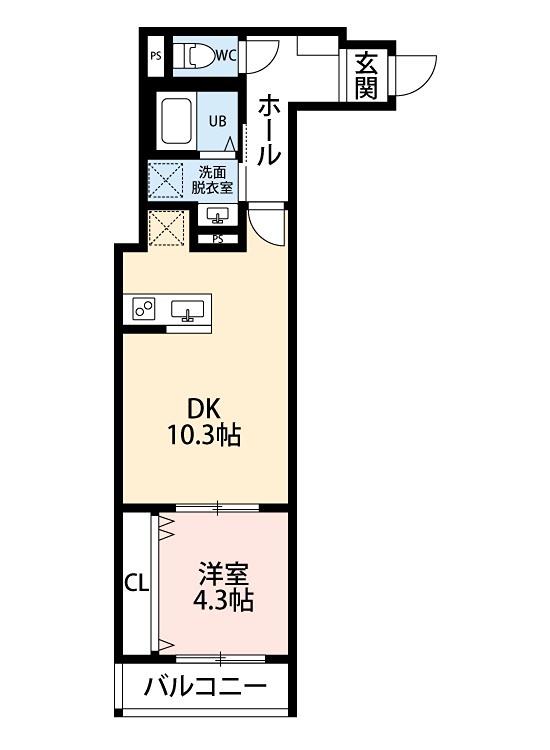 アート樟葉IIIの間取り