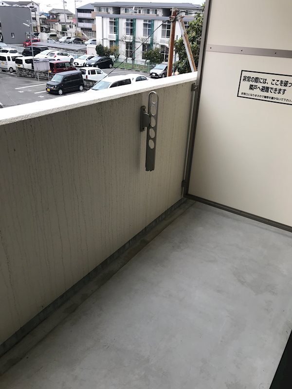 12/26 バルコニー