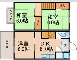 コーポ大村IIの間取り