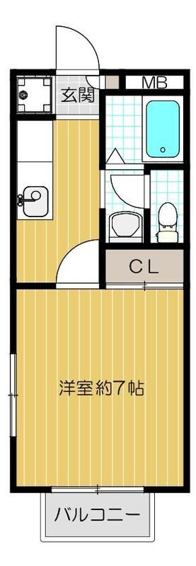 サンハイム上山の間取り