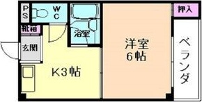 寿ハイツの間取り