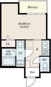 セイム宮之阪の間取り