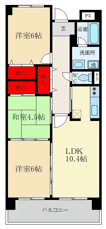 Maison S&Tの間取り