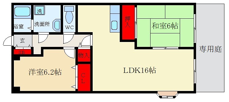 メゾンルチルの間取り
