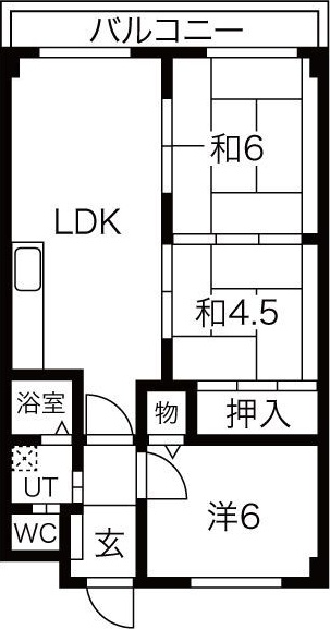 ル・ローヌの間取り