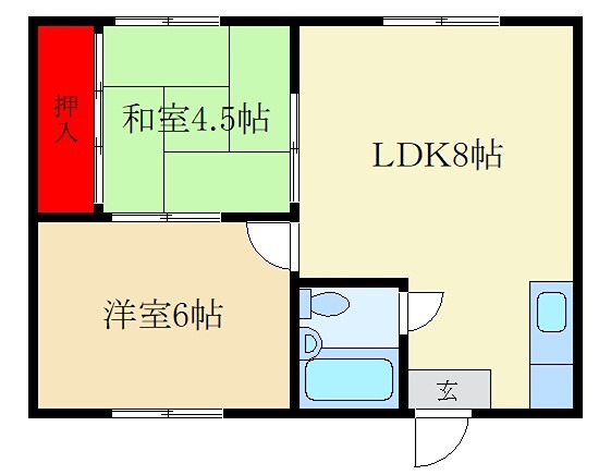 アルビオンハイツの間取り